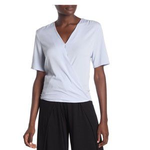 Michael Stars Skylight Surplice Neck Knit Top